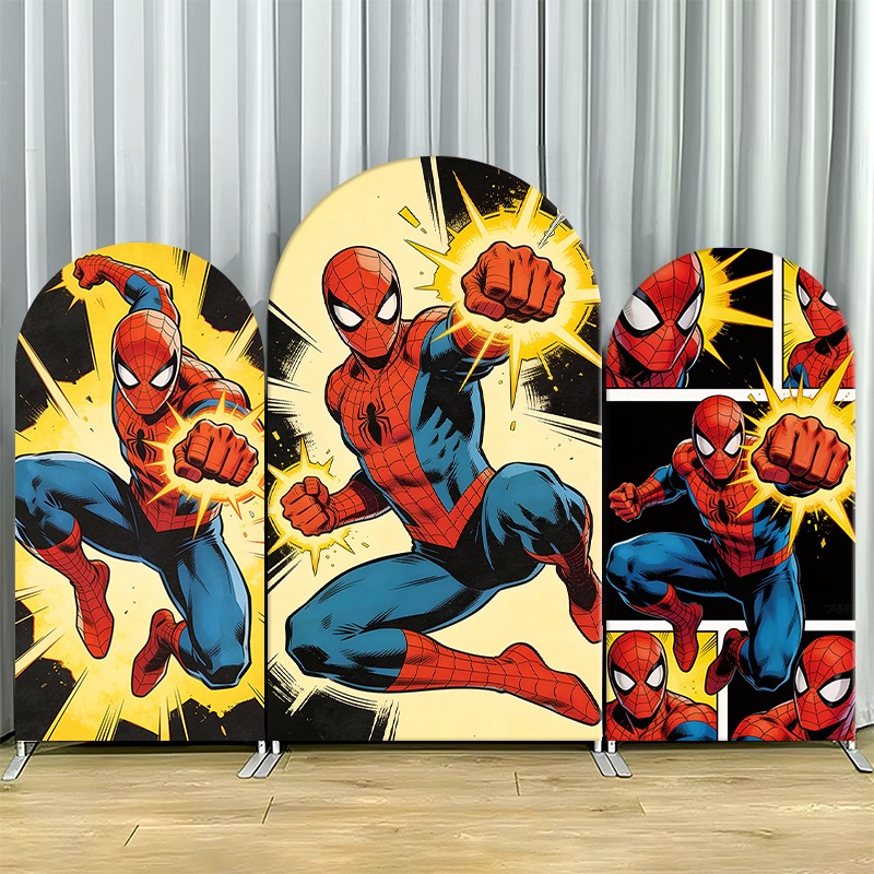 Photography Of A Man - Toile de fond Marvel Arch monocouche