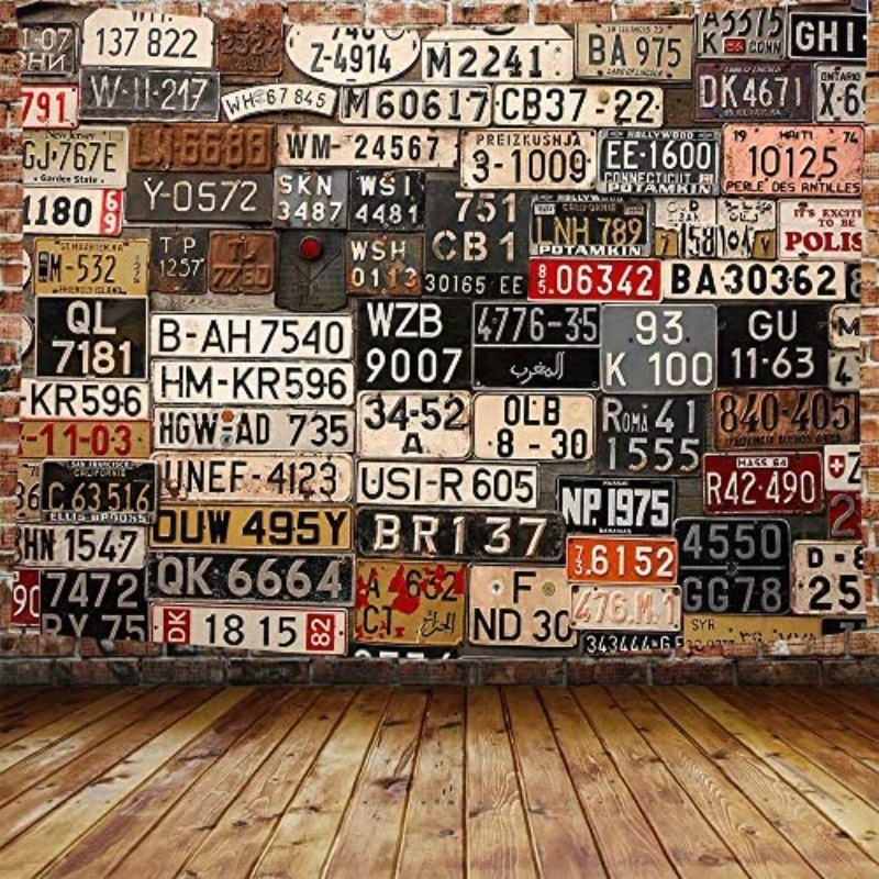 Photography Of A Man - Tapisserie murale vintage en forme de