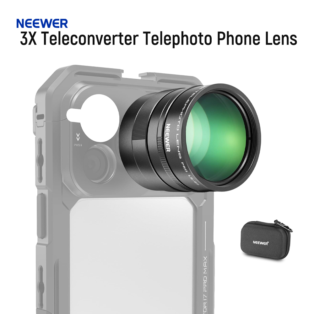 Photography Kit Xiaomi 15T Pro - Objectif téléconvertisseur NEEWER 3X pour téléphone,