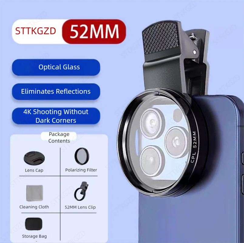 Photography Kit Xiaomi 15T Pro - Filtre d'objectif pour téléphone portable CPL