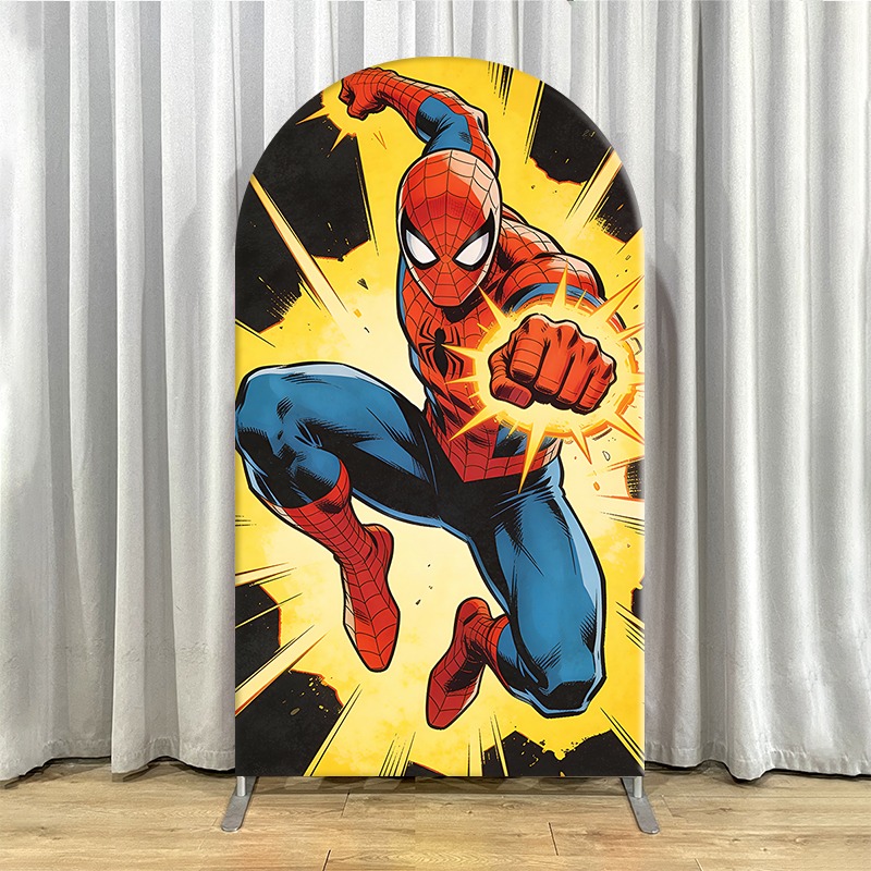 Toile de fond Marvel Arch mono - Photography Of A Man avis et prix
