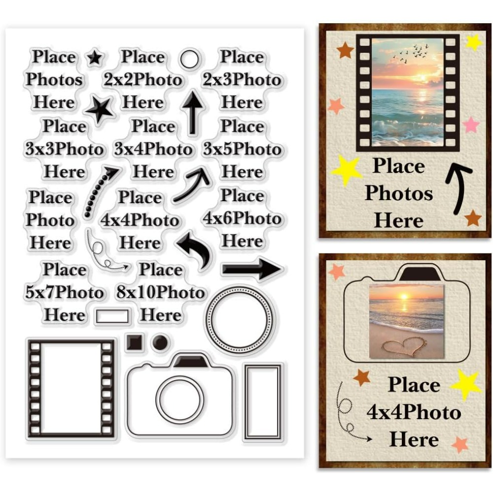 Place Photo ici tampon clair f - Photography Image avis et prix