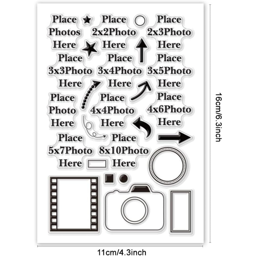 Place Photo ici tampon clair f - Photography Image avis et prix