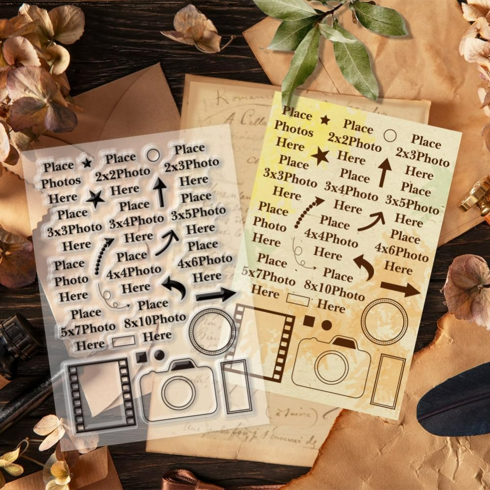Place Photo ici tampon clair f - Photography Image avis et prix