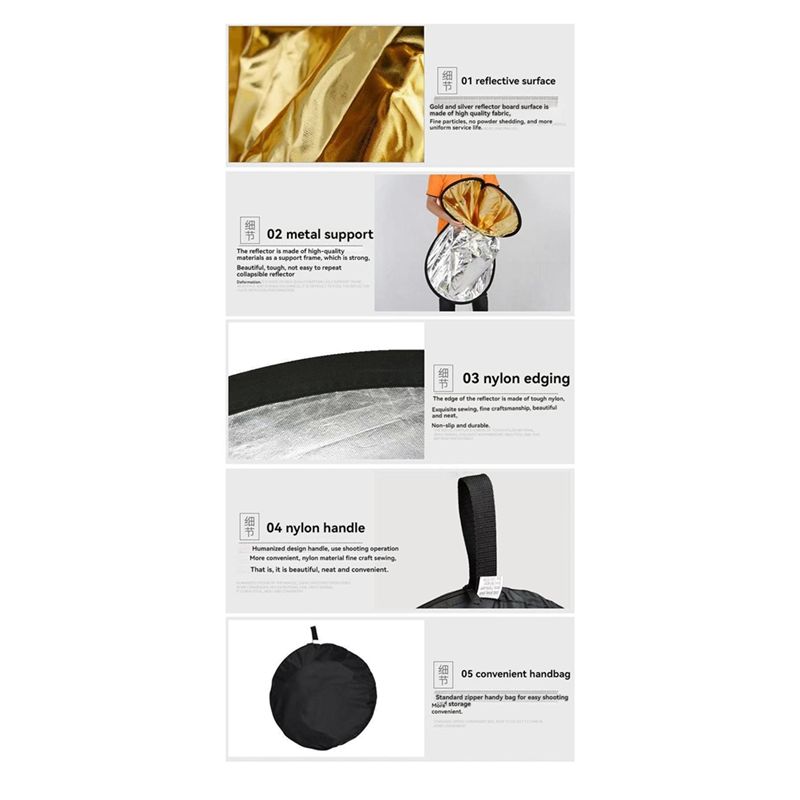 Réflecteur de photographie M01 - Reflector 5 In 1 avis et prix
