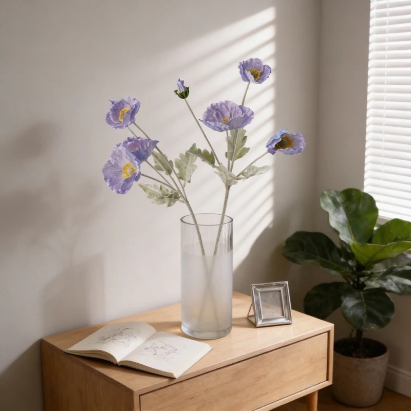 Fleur de pavot artificielle de - Photography Hotel avis et prix