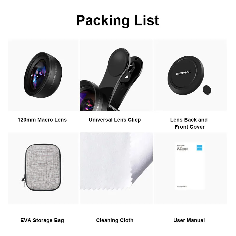 Objectif Macro MARTVSEN 120MM, - Photography Kit Xiaomi 15T Pro avis et prix