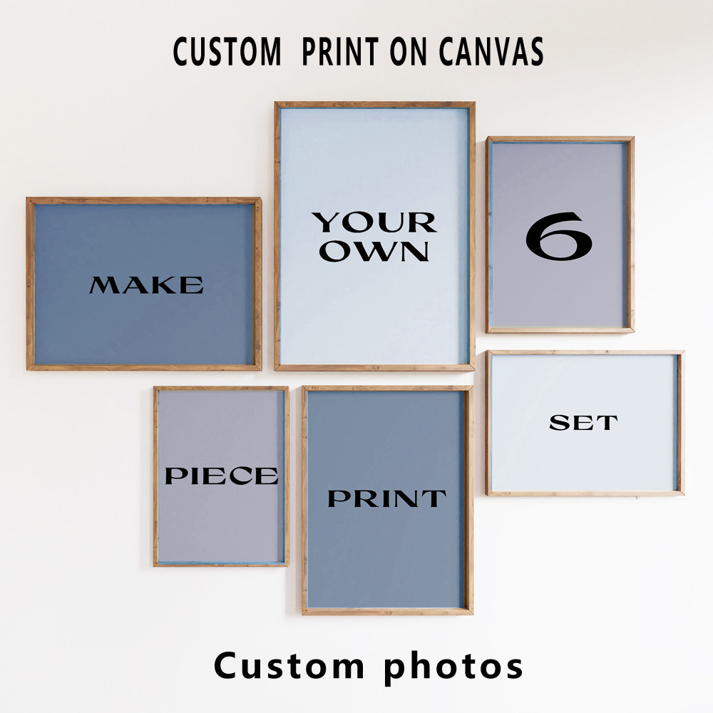 Lot de 6 impressions sur toile - Photography Image avis et prix