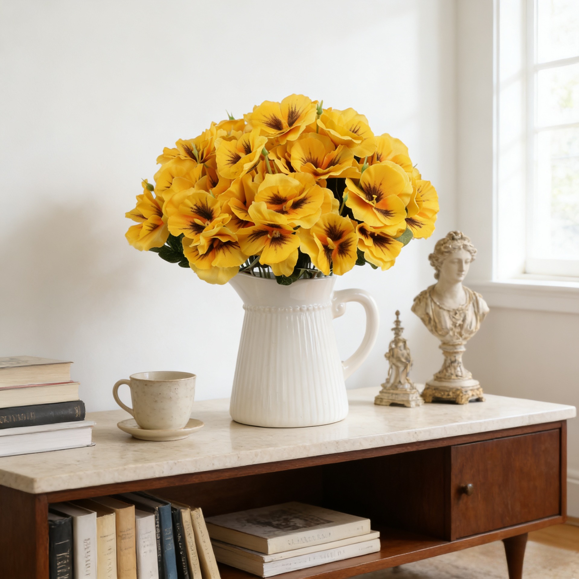 Bouquet de Pansies Artificiell - Photography Hotel avis et prix