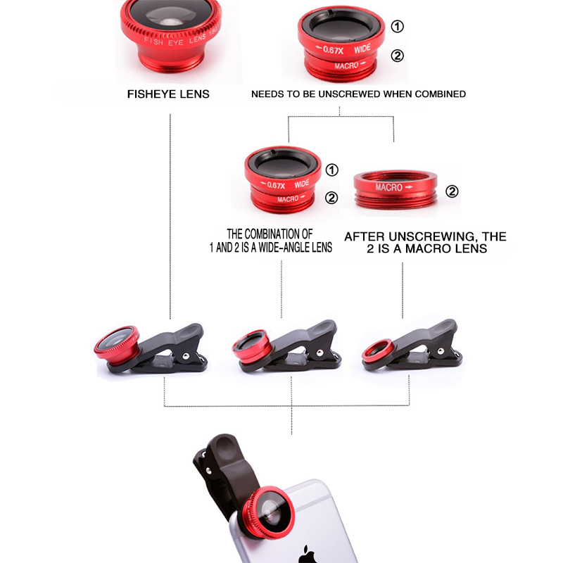 Objectif de téléphone 3 en 1,  - Photography Kit Xiaomi 15T Pro avis et prix